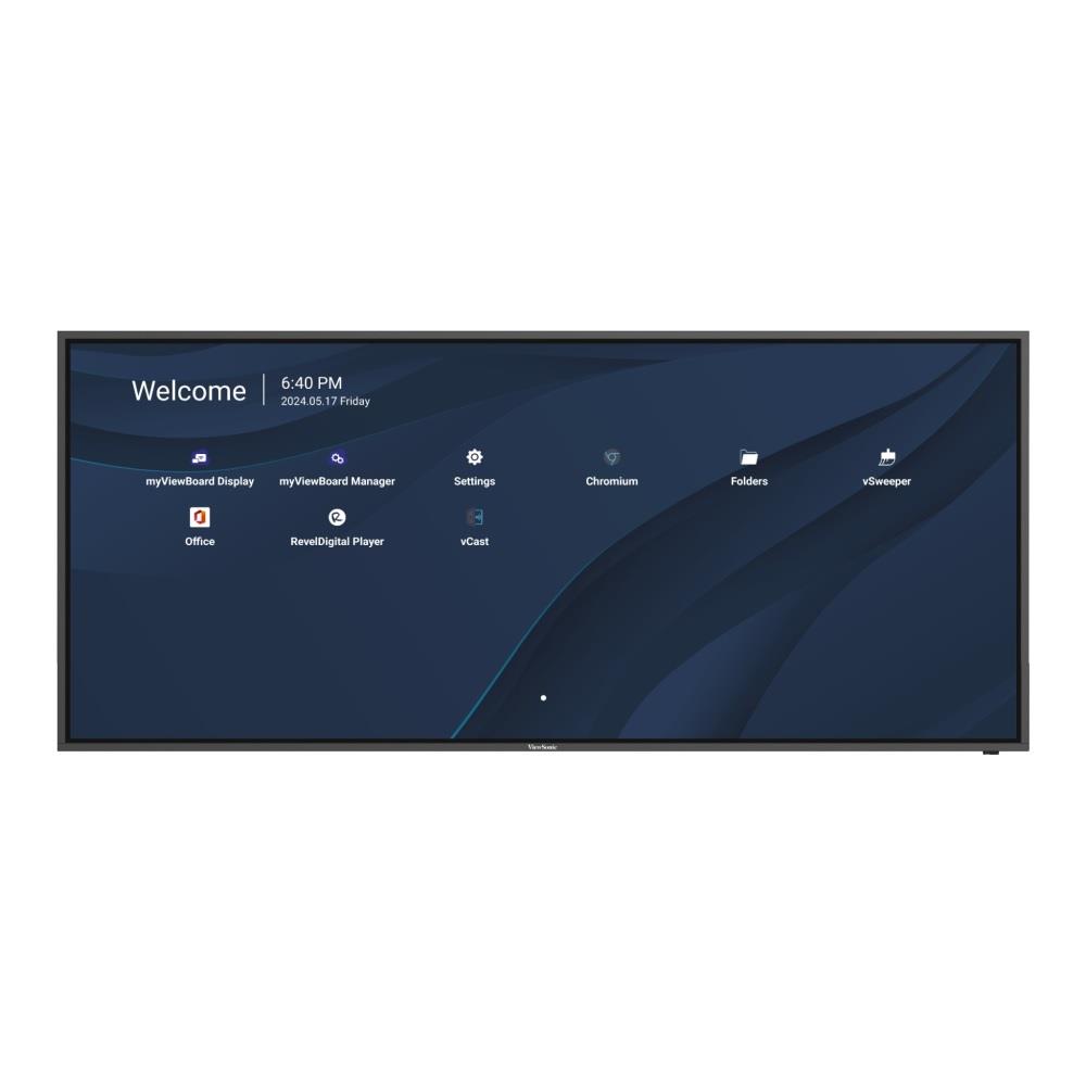 Monitor ViewSonic CDE92UW 92" 5K Presentation Display Digital Signage