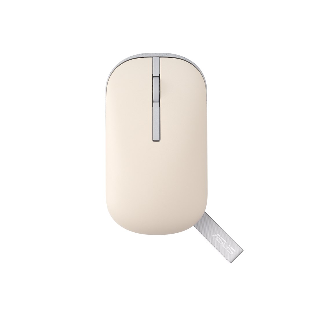 ASUS Marshmallow Mouse MD100 myszka Oburęczny RF Wireless + Bluetooth Optyczny 1600 DPI