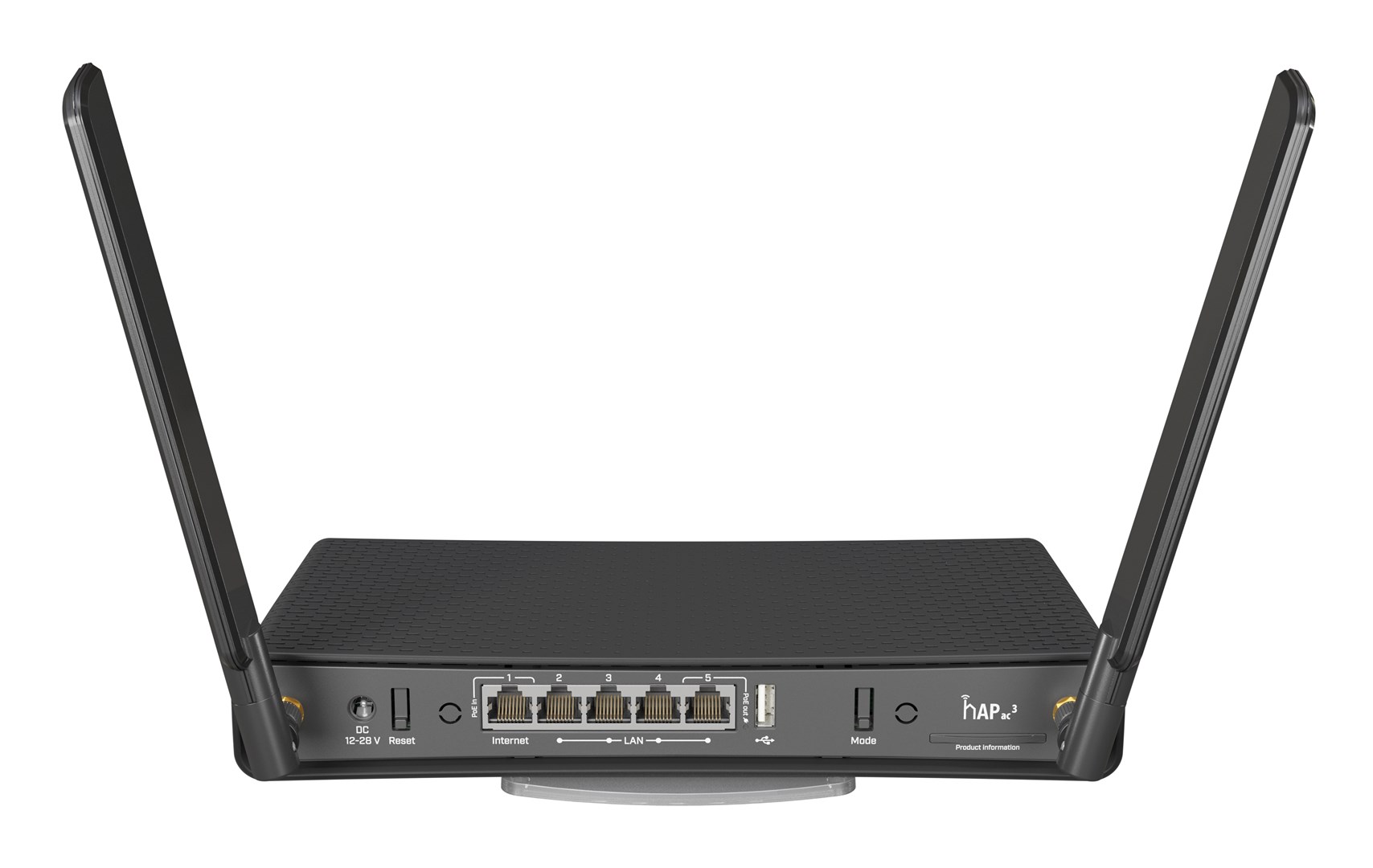 Router WiFi 4 Mikrotik hAP ac3 (RBD53iG-5HacD2HnD) 2,4GHz(2x2)/5GHz(2x2) 5p